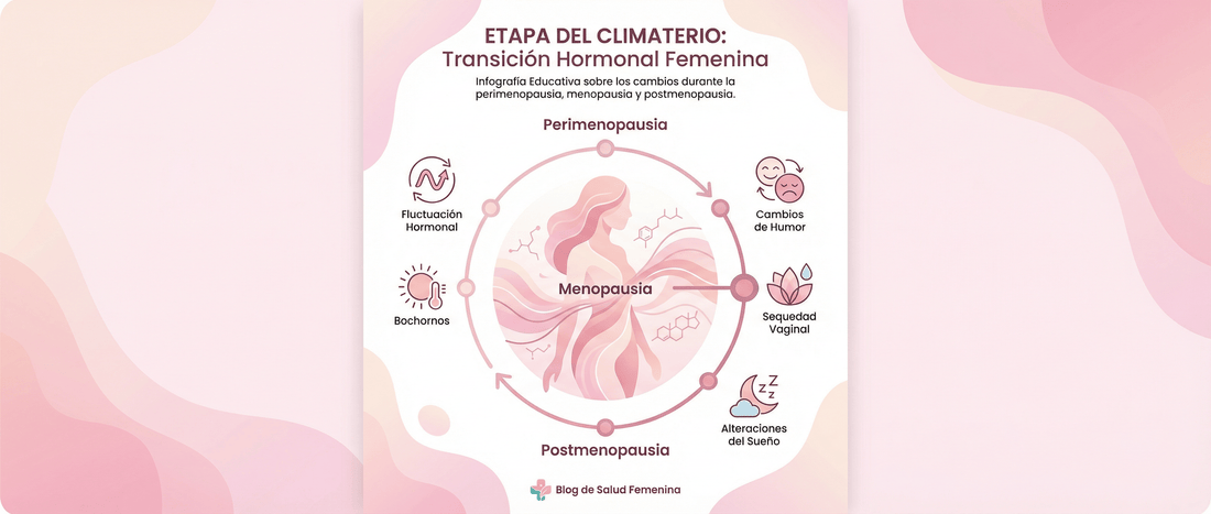 Climaterio: qué es, síntomas y etapas en la mujer - herbellavita