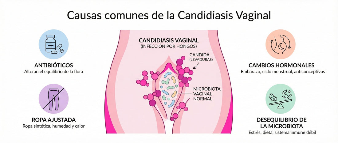 Hongo vaginal: causas más comunes y por qué aparece - herbellavita
