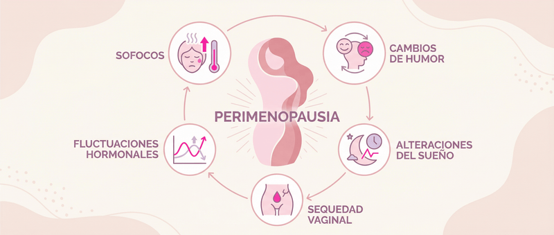 Síntomas de la perimenopausia: señales comunes antes de la menopausia - herbellavita
