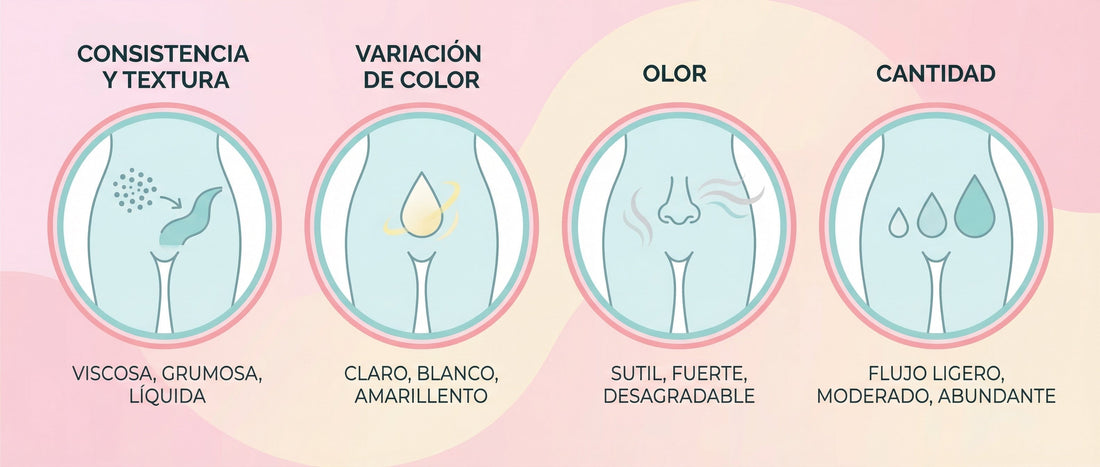 Tipos de flujo vaginal y qué significa cada color (guía completa) - herbellavita